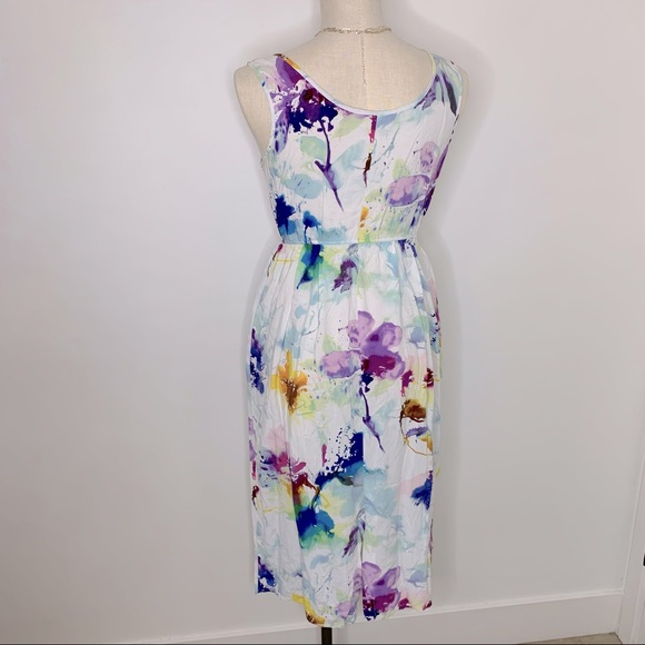Jams World MIDI Floral Print Tank Dress Small - Picture 8 of 11